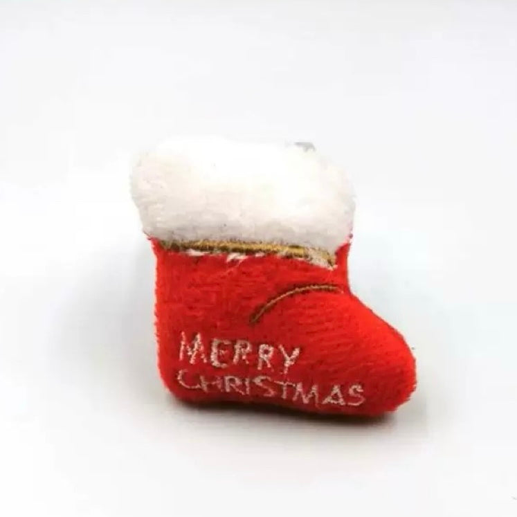 Fluffy Xmas Brooch