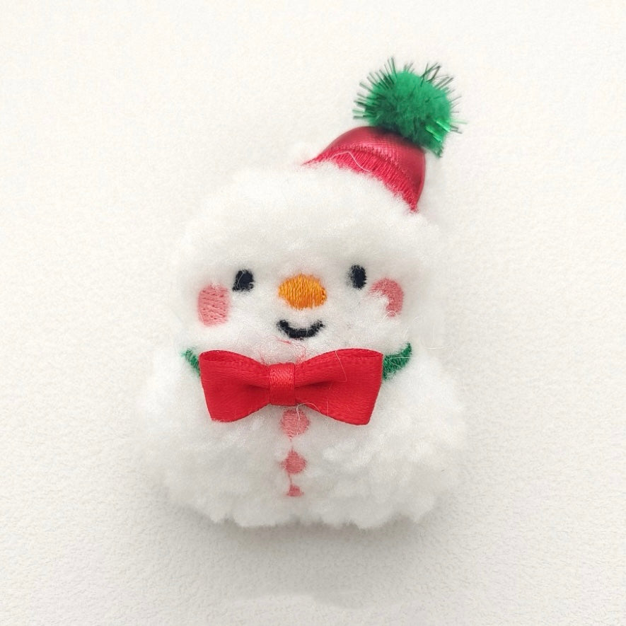 Fluffy Xmas Brooch