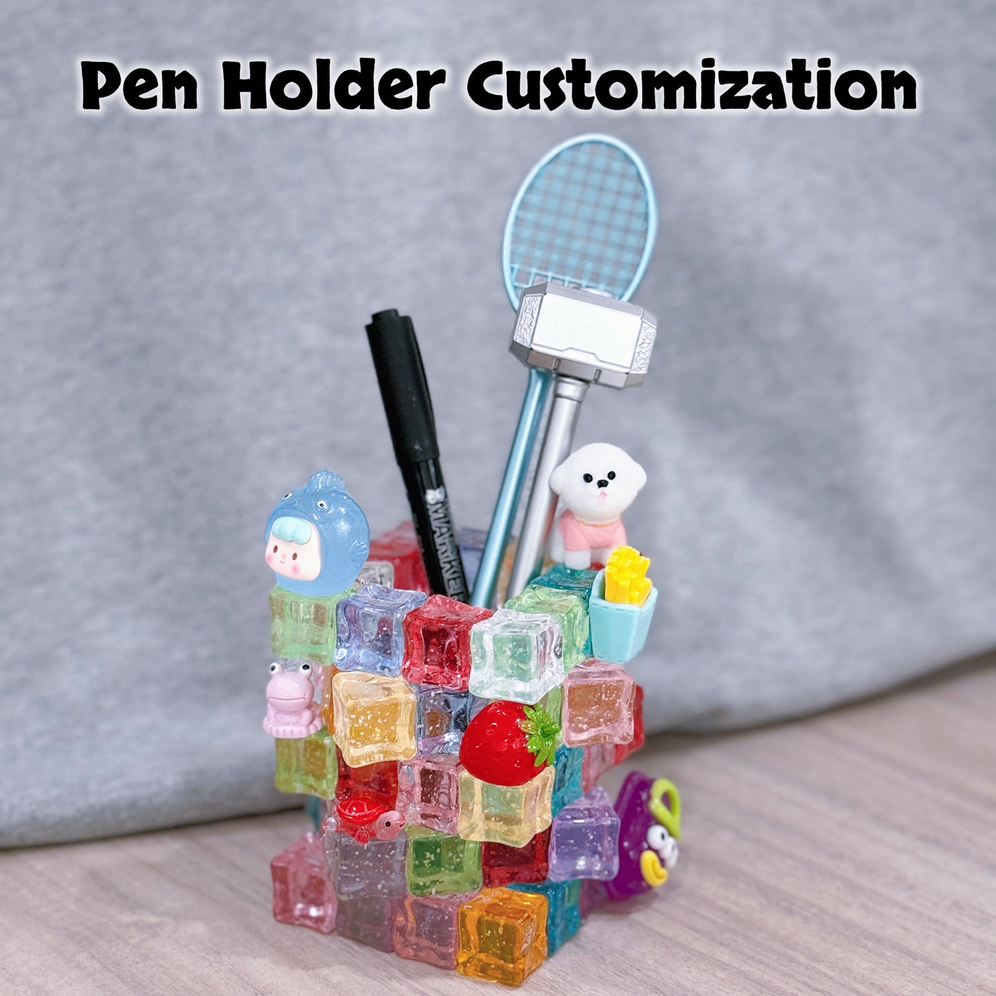 Customization(Pen Holder/Phone Holder)